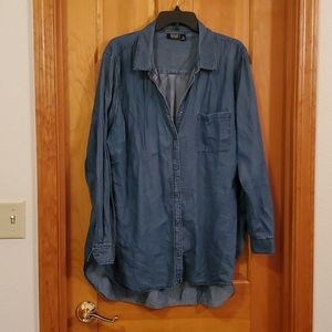 2X ANA Tunic Denim Button up